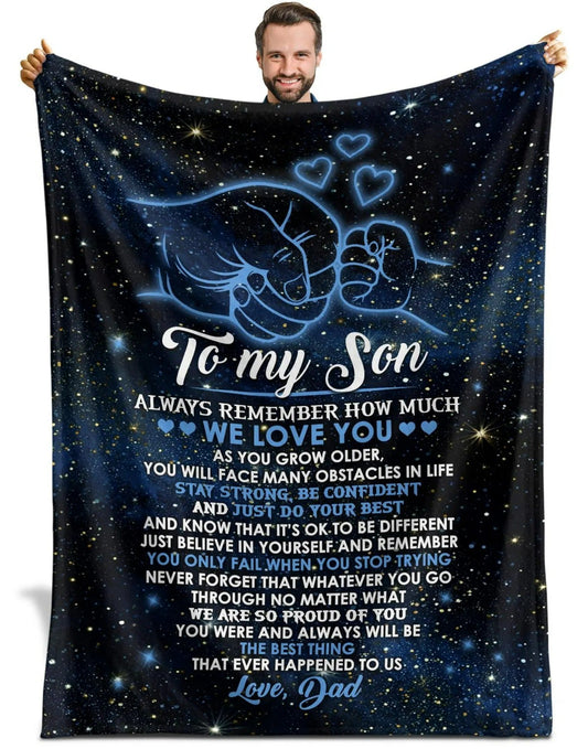 Special Gift For Your Son Blanket - BLANKETS FROM DAD 049