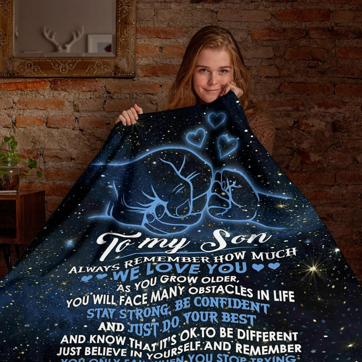 Special Gift For Your Son Blanket - BLANKETS FROM DAD 049