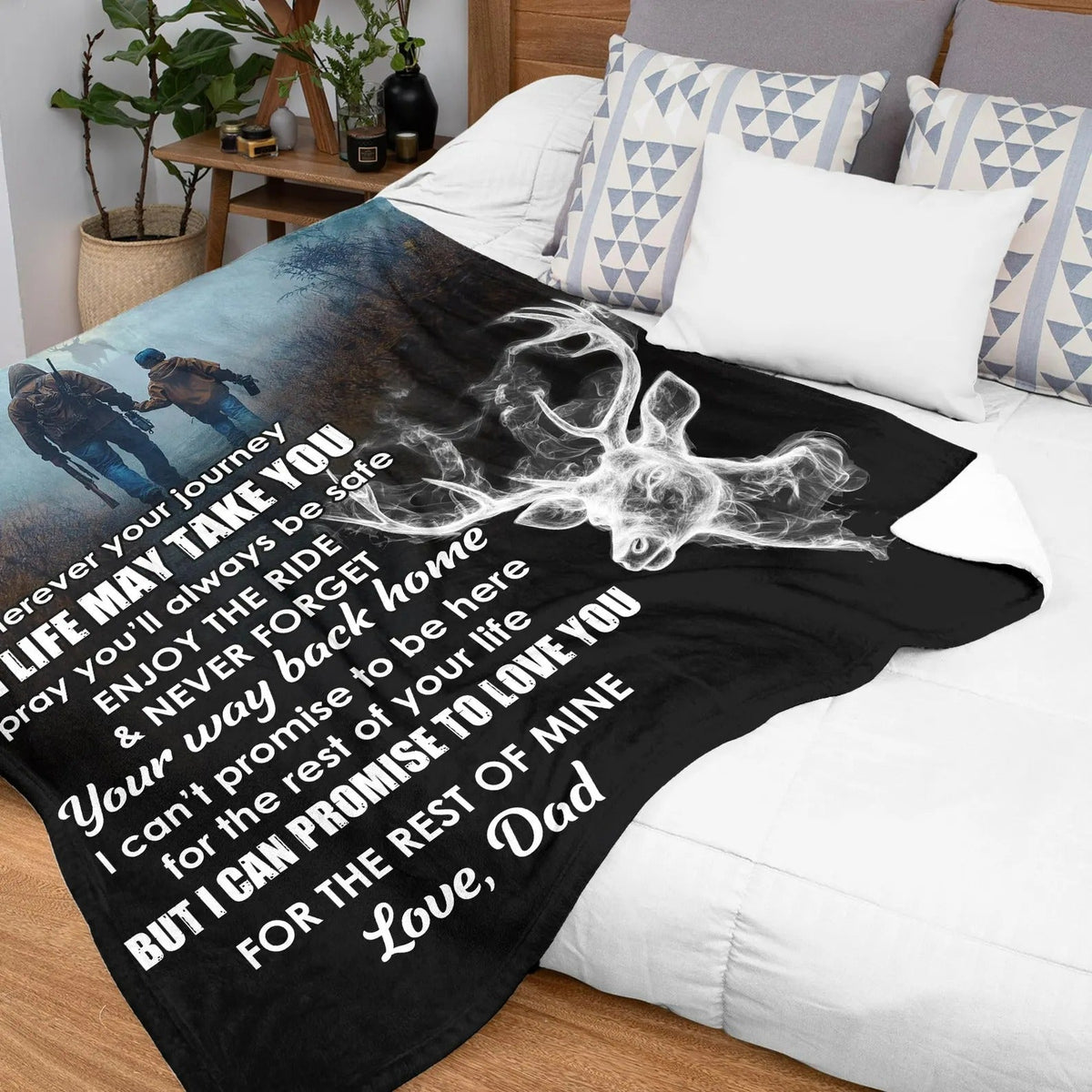 Special Gift For Your Son Blanket -BLANKETS FROM DAD 050