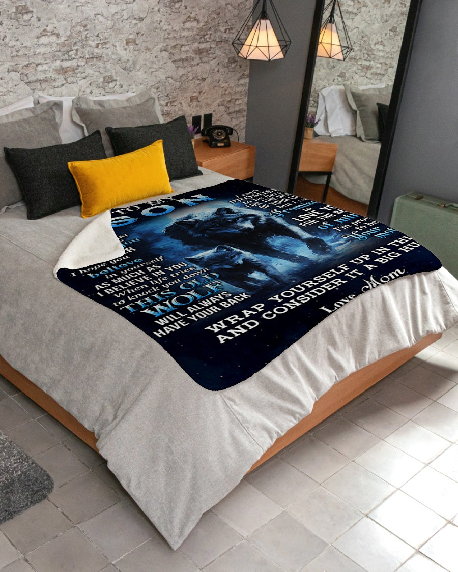 Special Gift For Your Son Blanket - BLANKETS FROM MOM 15