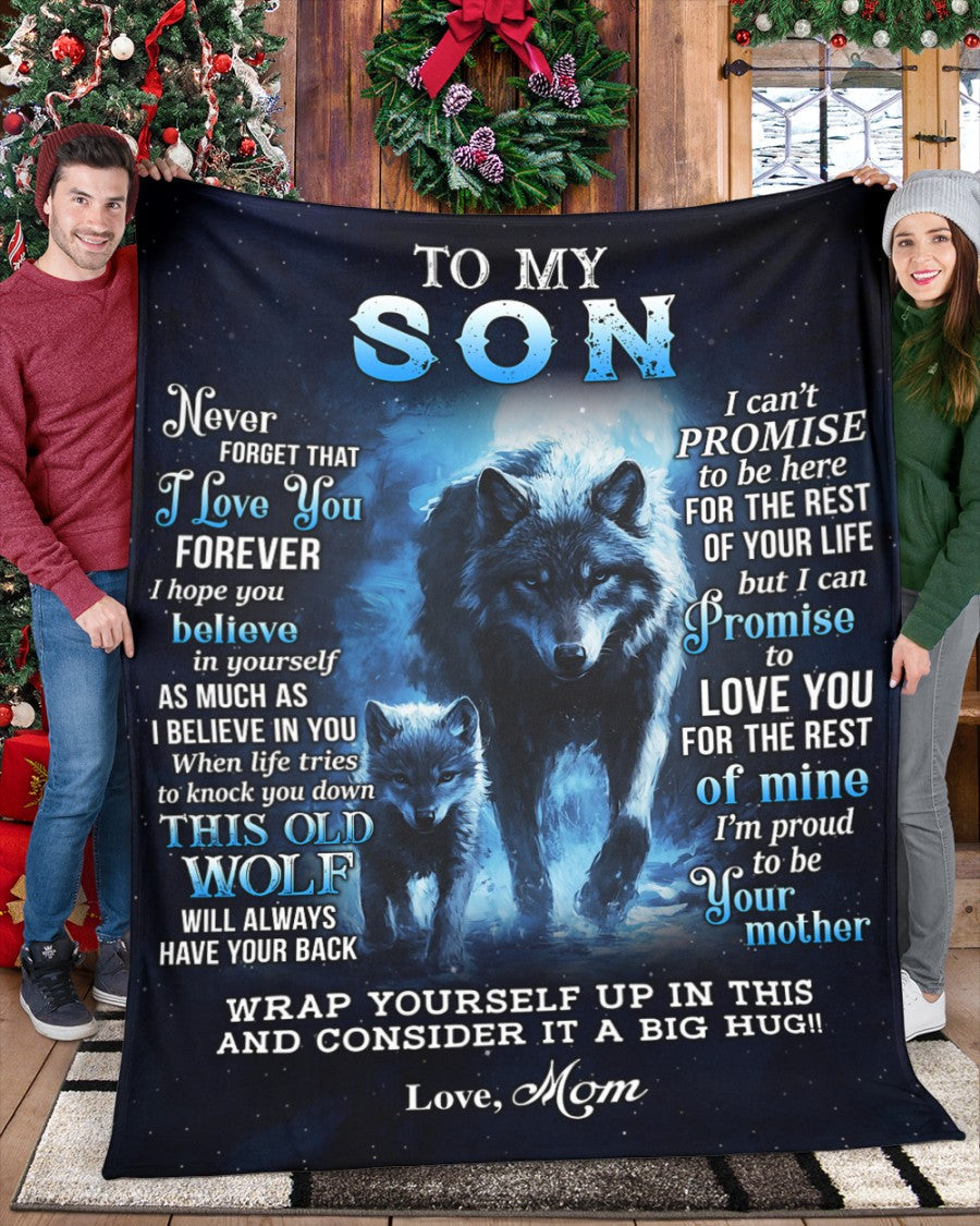 Special Gift For Your Son Blanket - BLANKETS FROM MOM 15