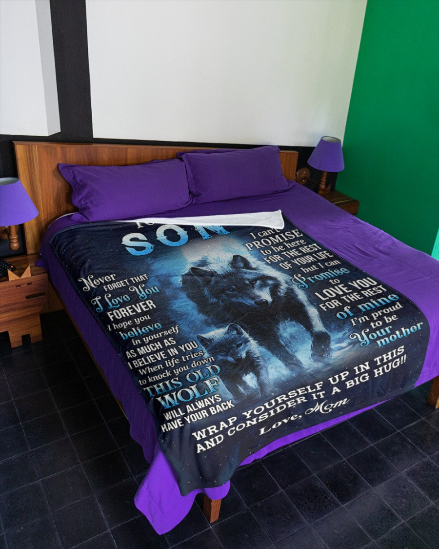 Special Gift For Your Son Blanket - BLANKETS FROM MOM 15
