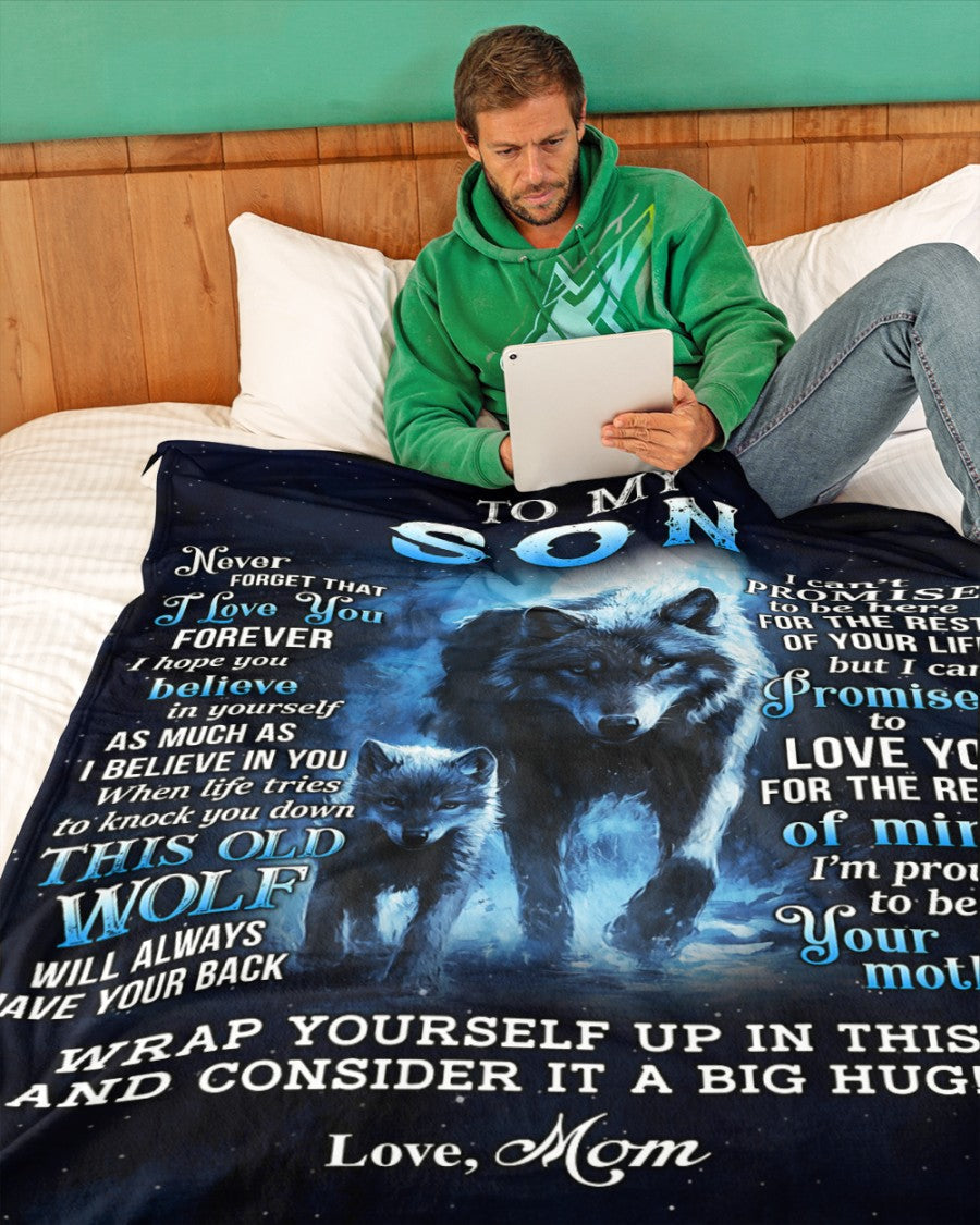 Special Gift For Your Son Blanket - BLANKETS FROM MOM 15