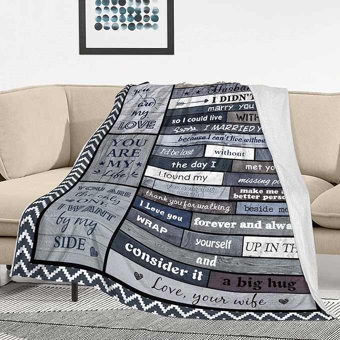 Special Gift For Your Husband Blanket - BLANKETS FROM WIFE 31