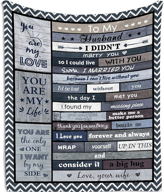 Special Gift For Your Husband Blanket - BLANKETS FROM WIFE 31