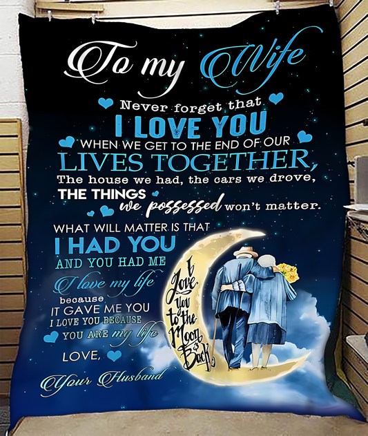 Special Gift For Your Wife Blanket - BLANKETS FROM HUSBAND 26