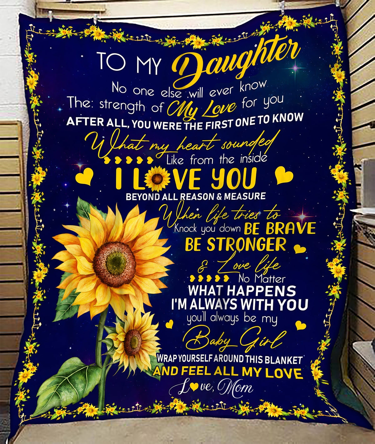 Special Gift For Your Daughter Blanket - BLANKETS FROM MOM 55