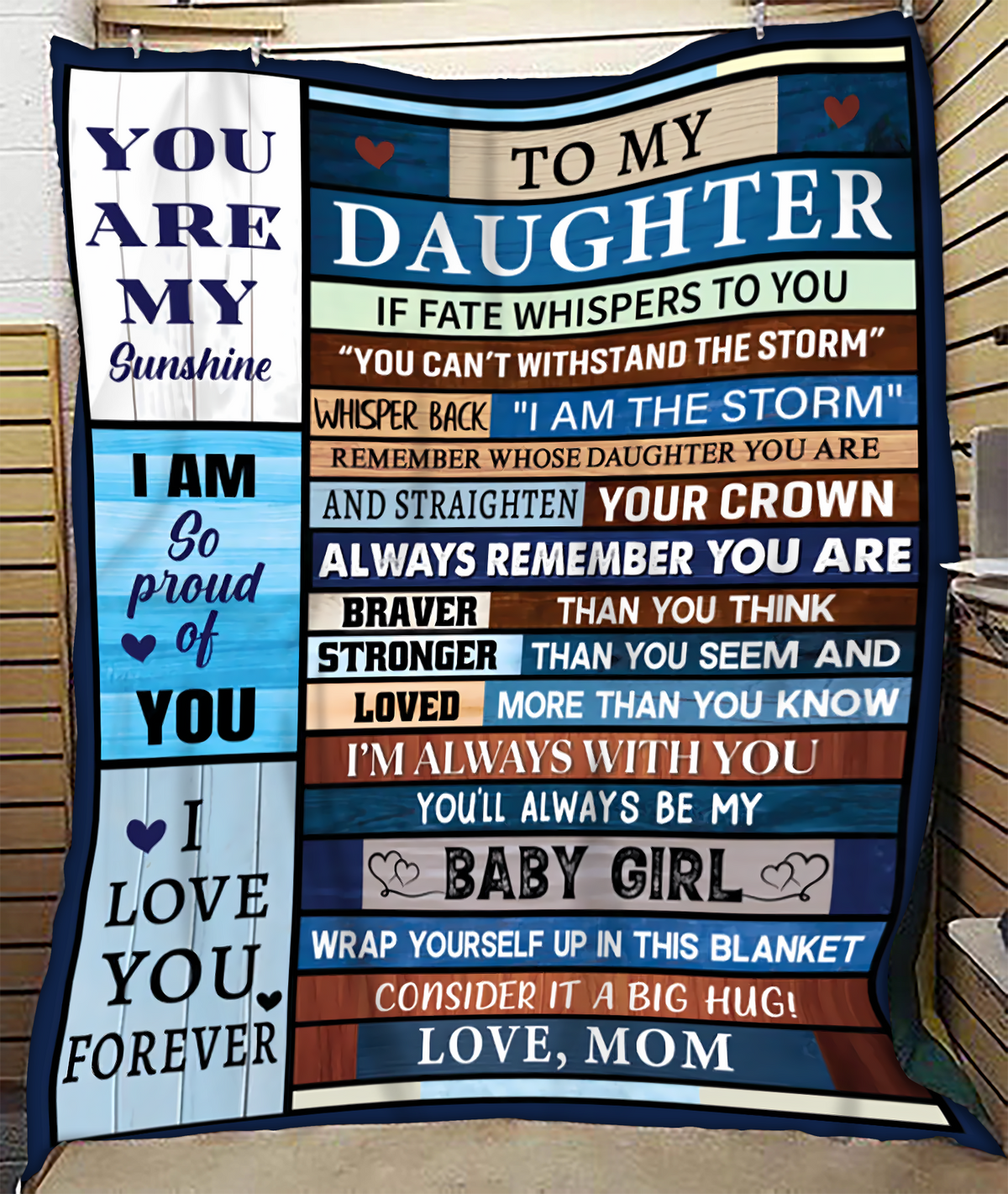 BLANKET FOR DAUGHTER – COMFORT & WARMTH GIFT FROM MOM - BLANKETS FROM MOM 52