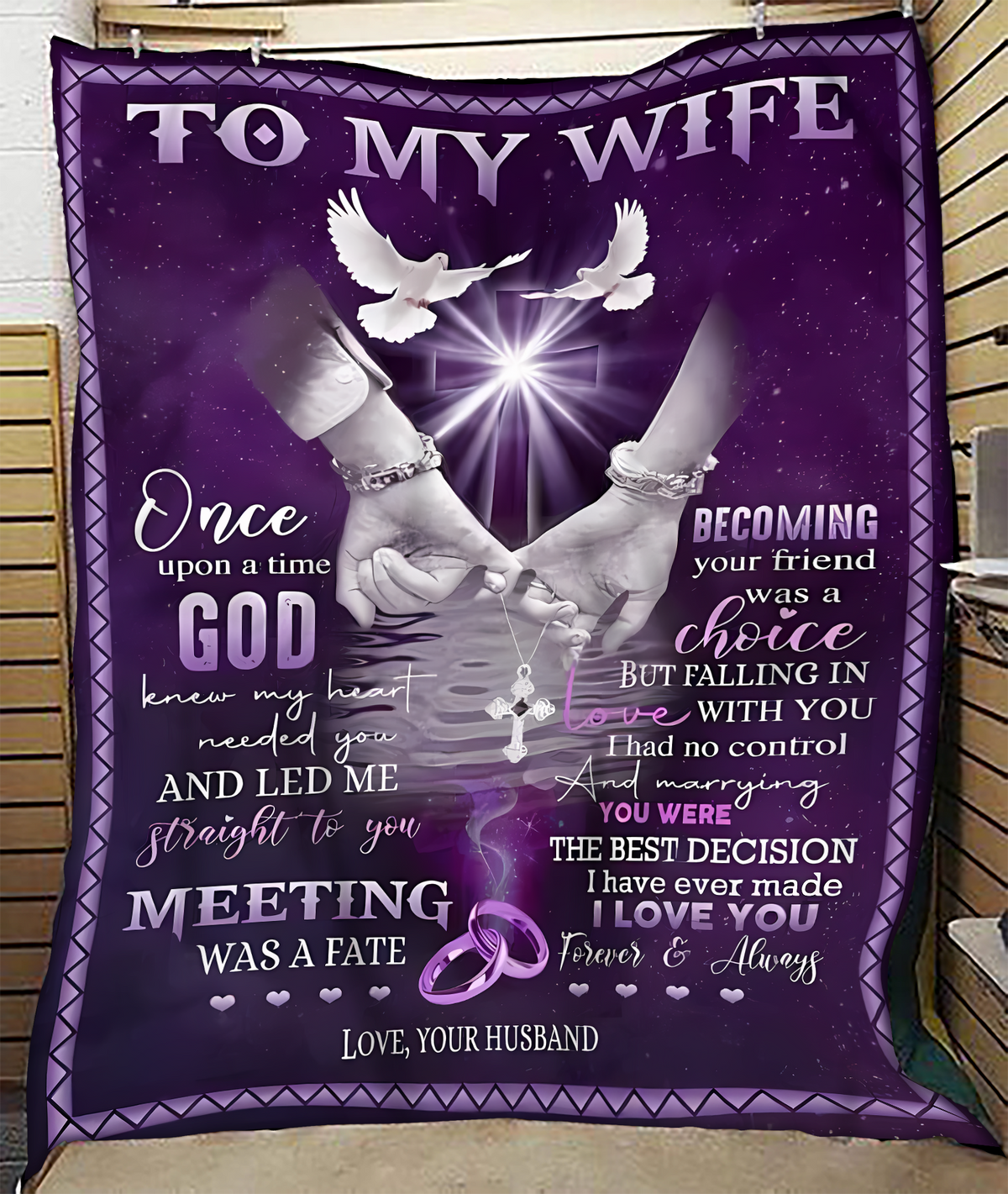 Special Gift For Your Wife Blanket - BLANKETS FROM HUSBAND 30