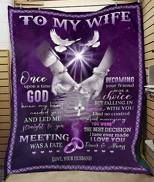 Special Gift For Your Wife Blanket - BLANKETS FROM HUSBAND 30