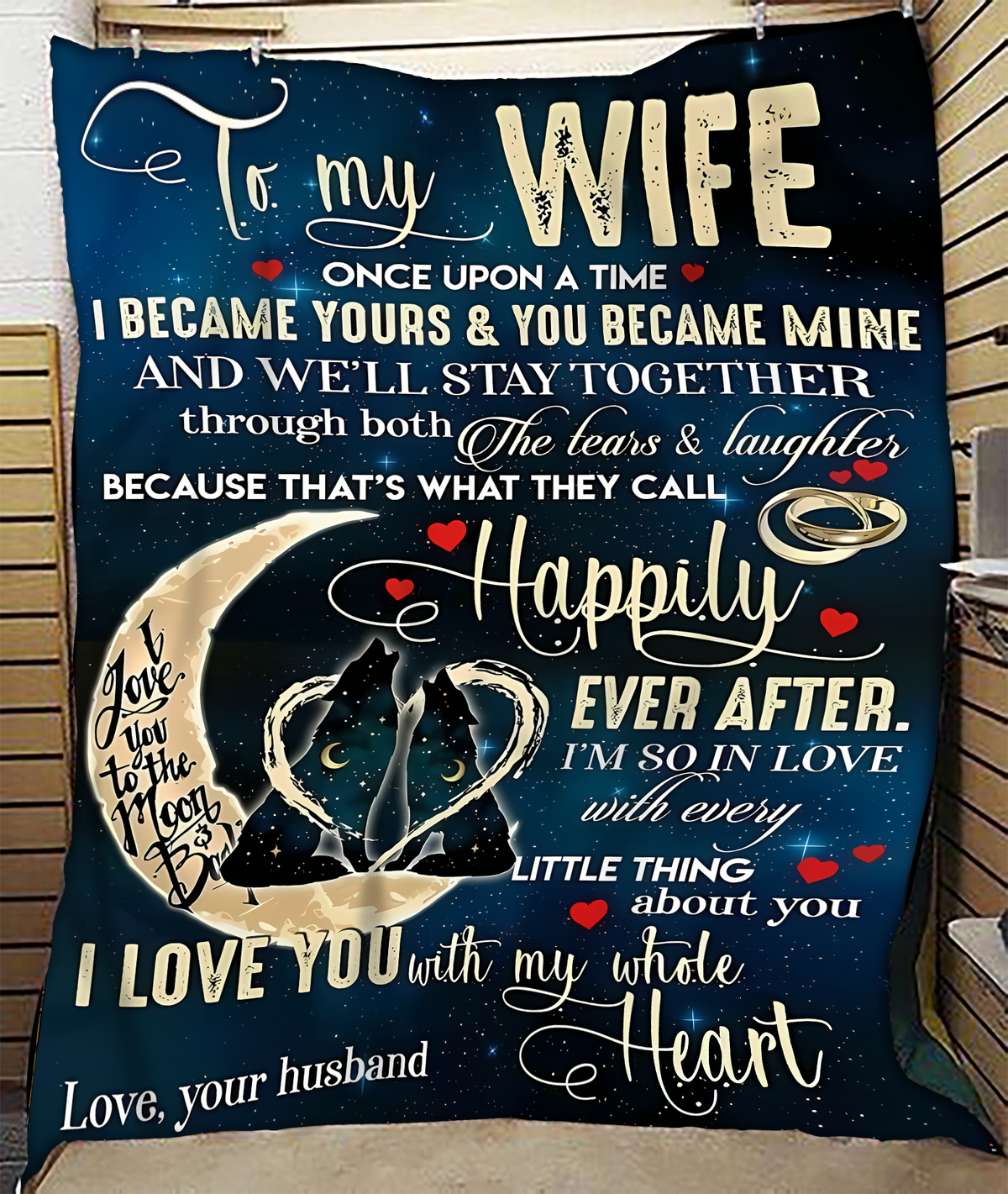Special Gift For Your Wife Blanket - BLANKETS FROM HUSBAND 27