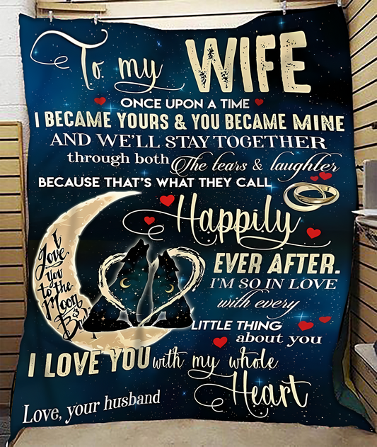 Special Gift For Your Wife Blanket - BLANKETS FROM HUSBAND 27