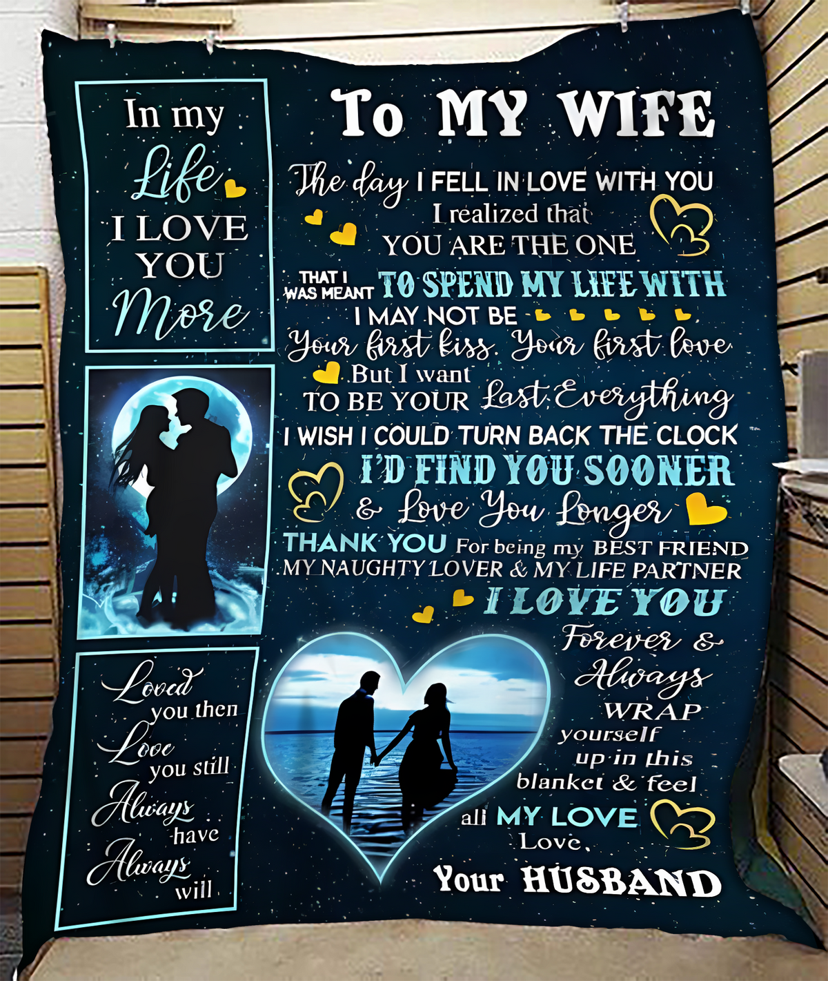 Special Gift For Your Wife Blanket - BLANKETS FROM HUSBAND 25
