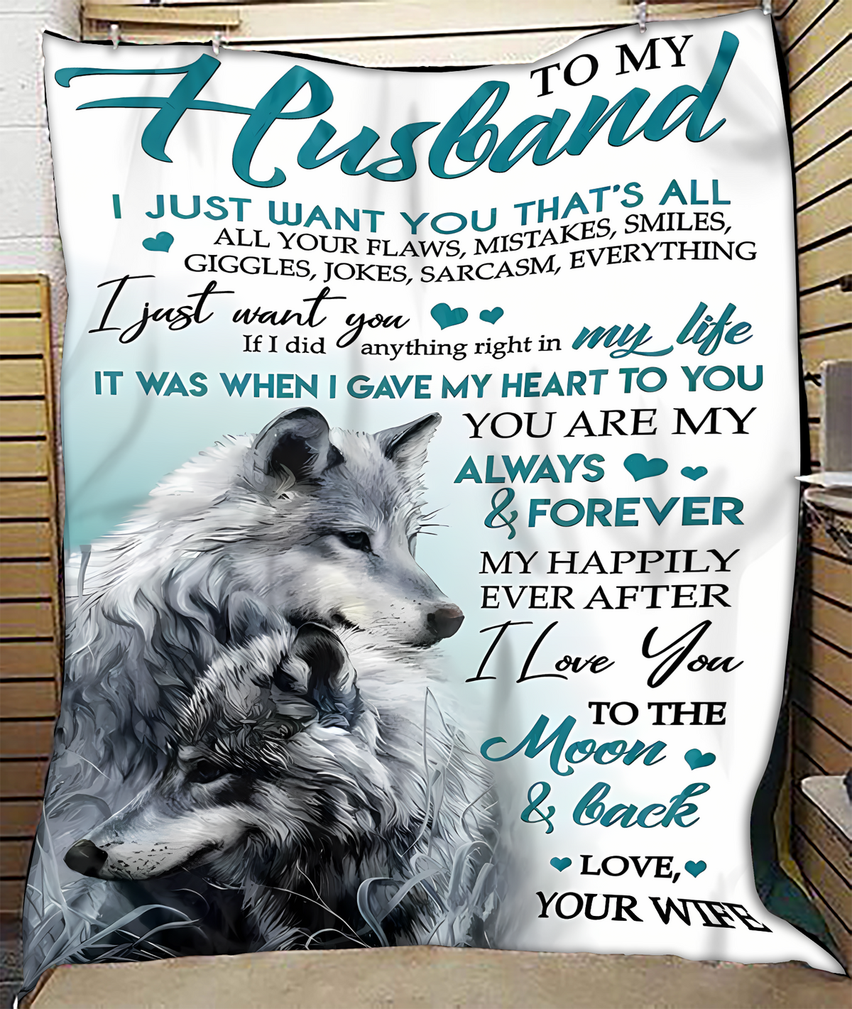 Special Gift For Your Husband Blanket - BLANKETS FROM WIFE 14