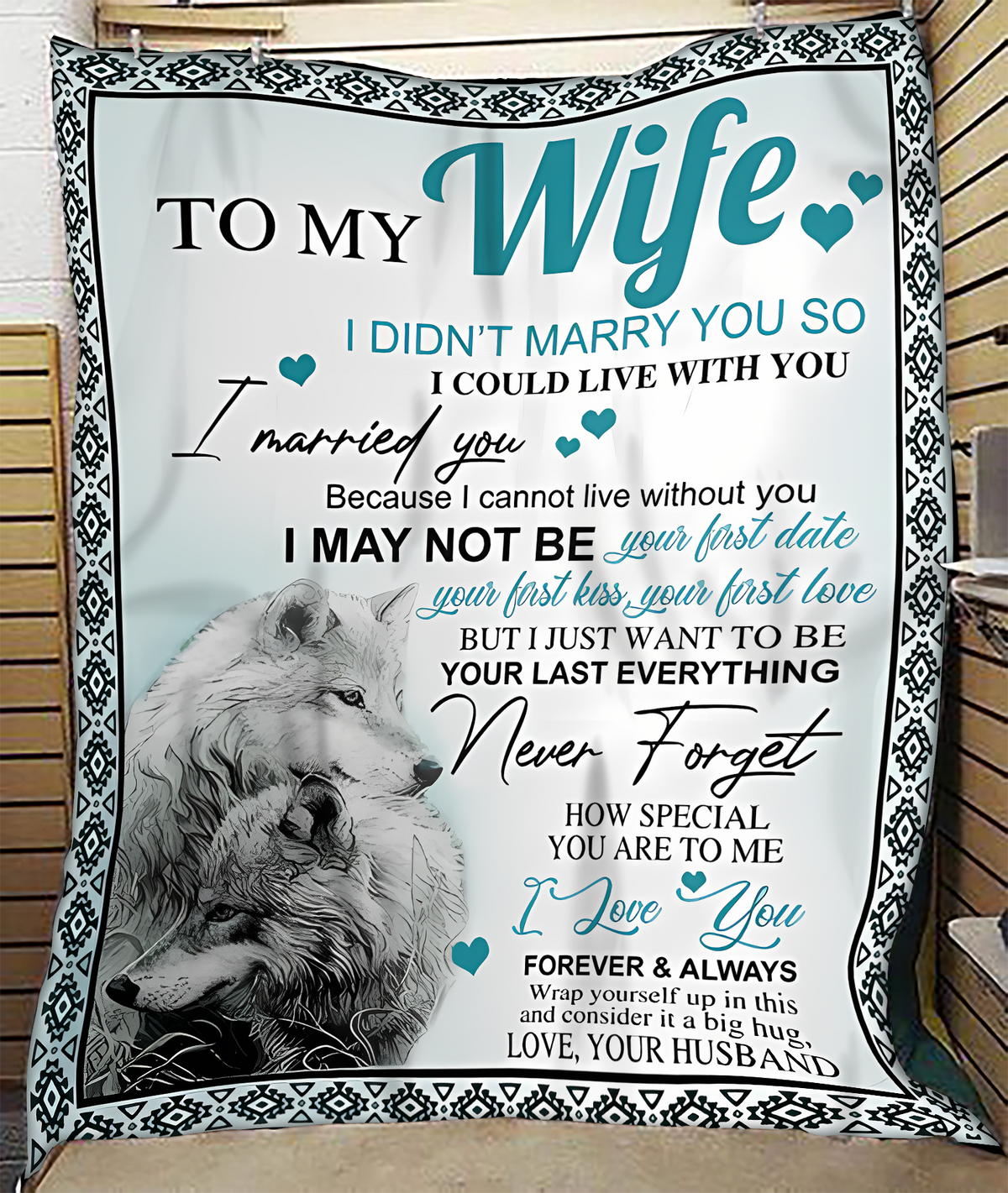 Special Gift For Your Wife Blanket - BLANKETS FROM HUSBAND 29