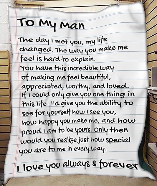 TO MY HUSBAND - BLANKETS FROM WIFE 10