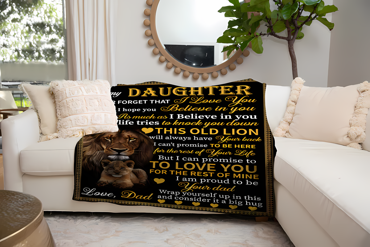 Special Gift For Your Daughter Blanket - BLANKETS FROM DAD 113