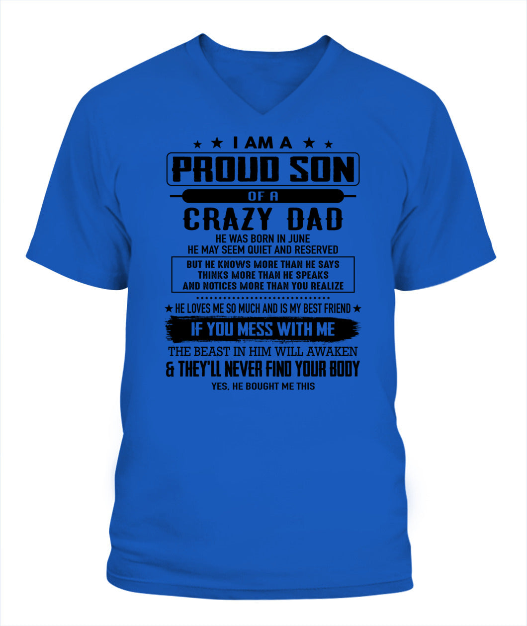 I AM A PROUD SON OF A CRAZY DAD 06