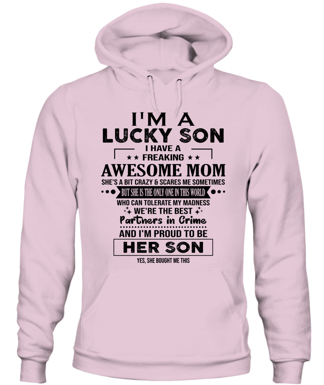 ICH BIN EIN GLÜCKLICHER SOHN ICH HABE EINE UNGLAUBLICH TOLLE MAMA - GESCHENKE FÜR MAMA