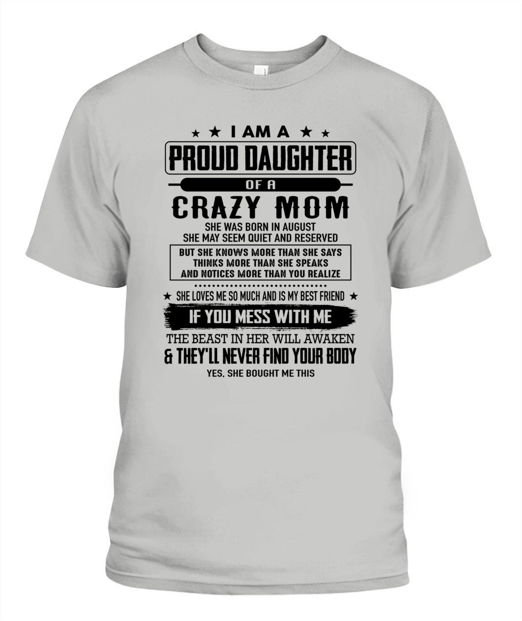 I AM A PROUD DAUGHTER OF A CRAZY MOM 08