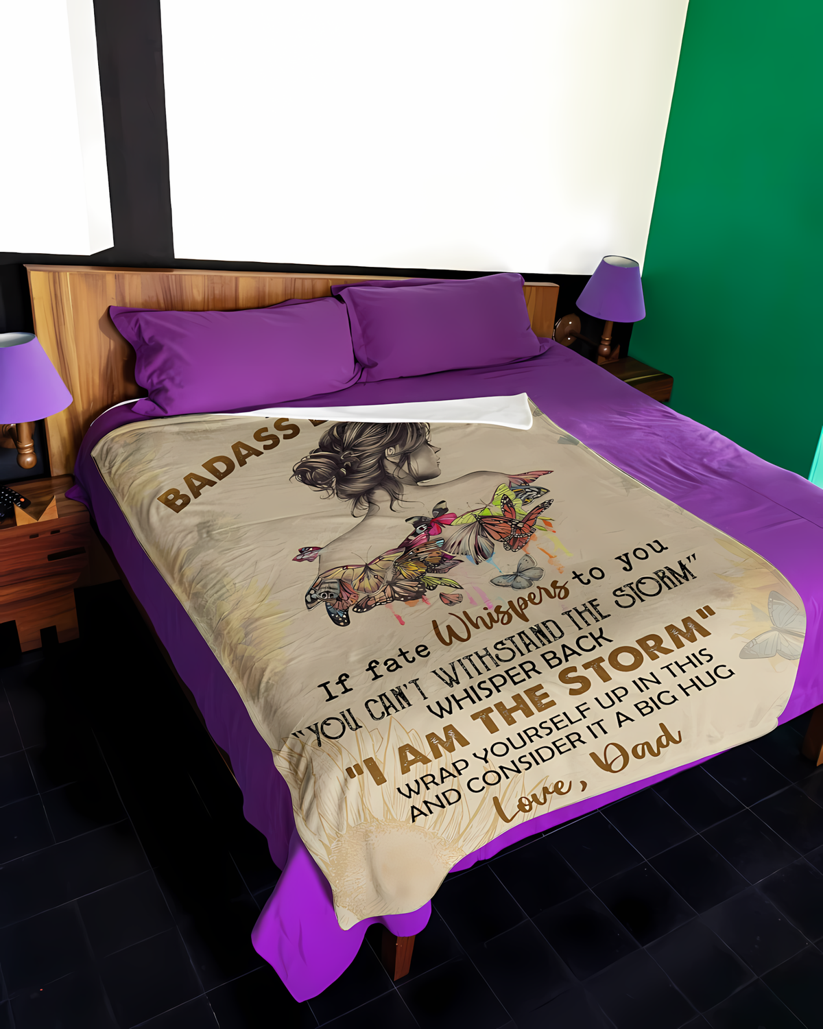 Special Gift For Your Daughter Blanket - BLANKETS FROM DAD 082