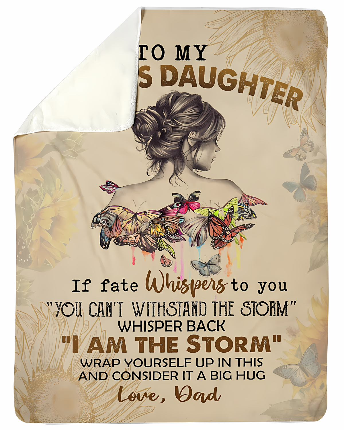 Special Gift For Your Daughter Blanket - BLANKETS FROM DAD 082
