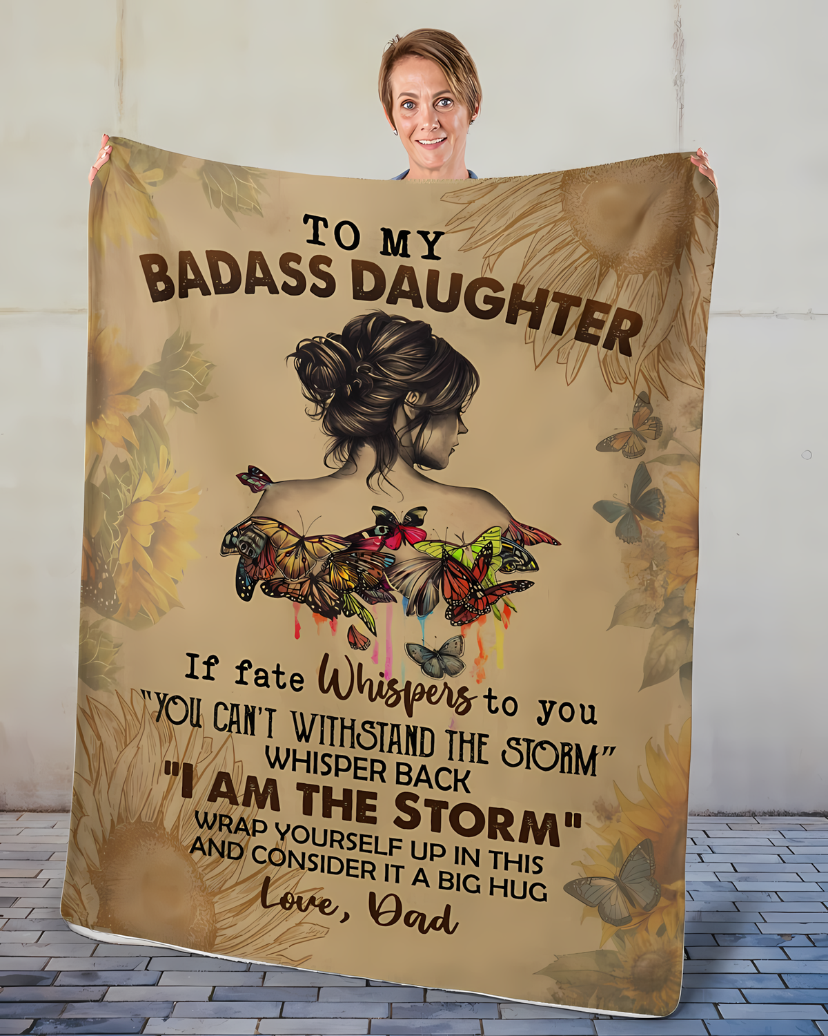 Special Gift For Your Daughter Blanket - BLANKETS FROM DAD 118