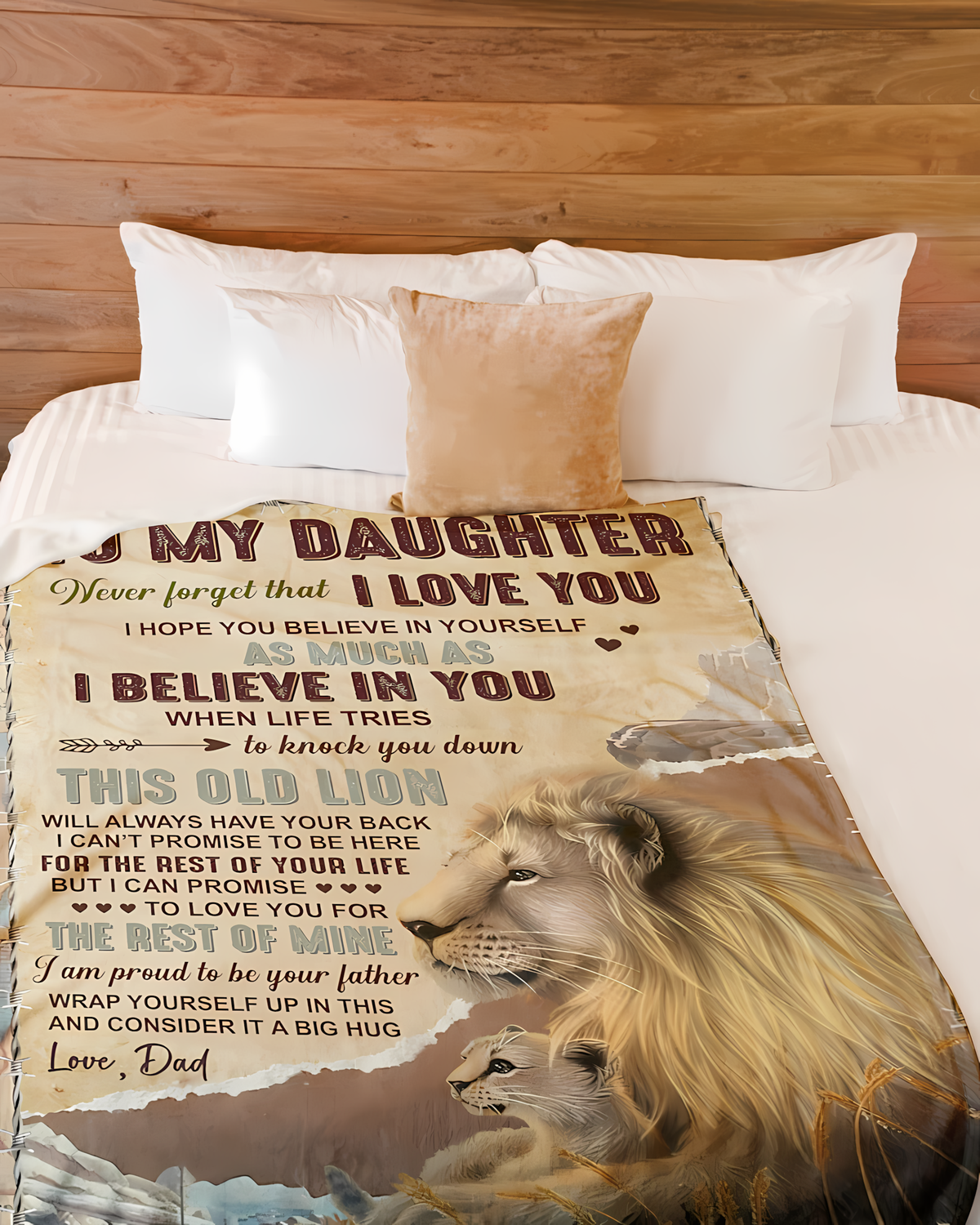 Special Gift For Your Daughter Blanket - BLANKETS FROM DAD 081