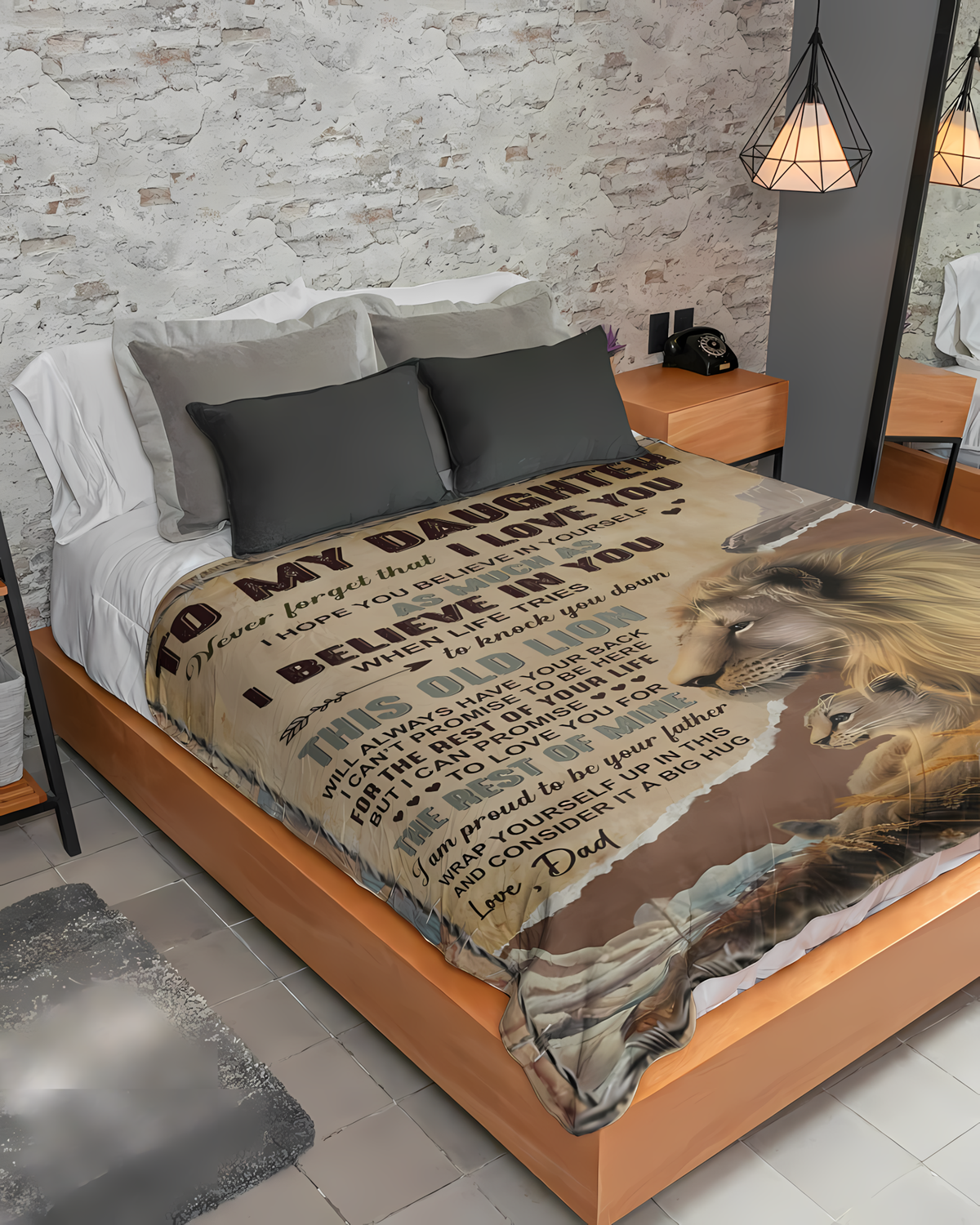 Special Gift For Your Daughter Blanket - BLANKETS FROM DAD 081