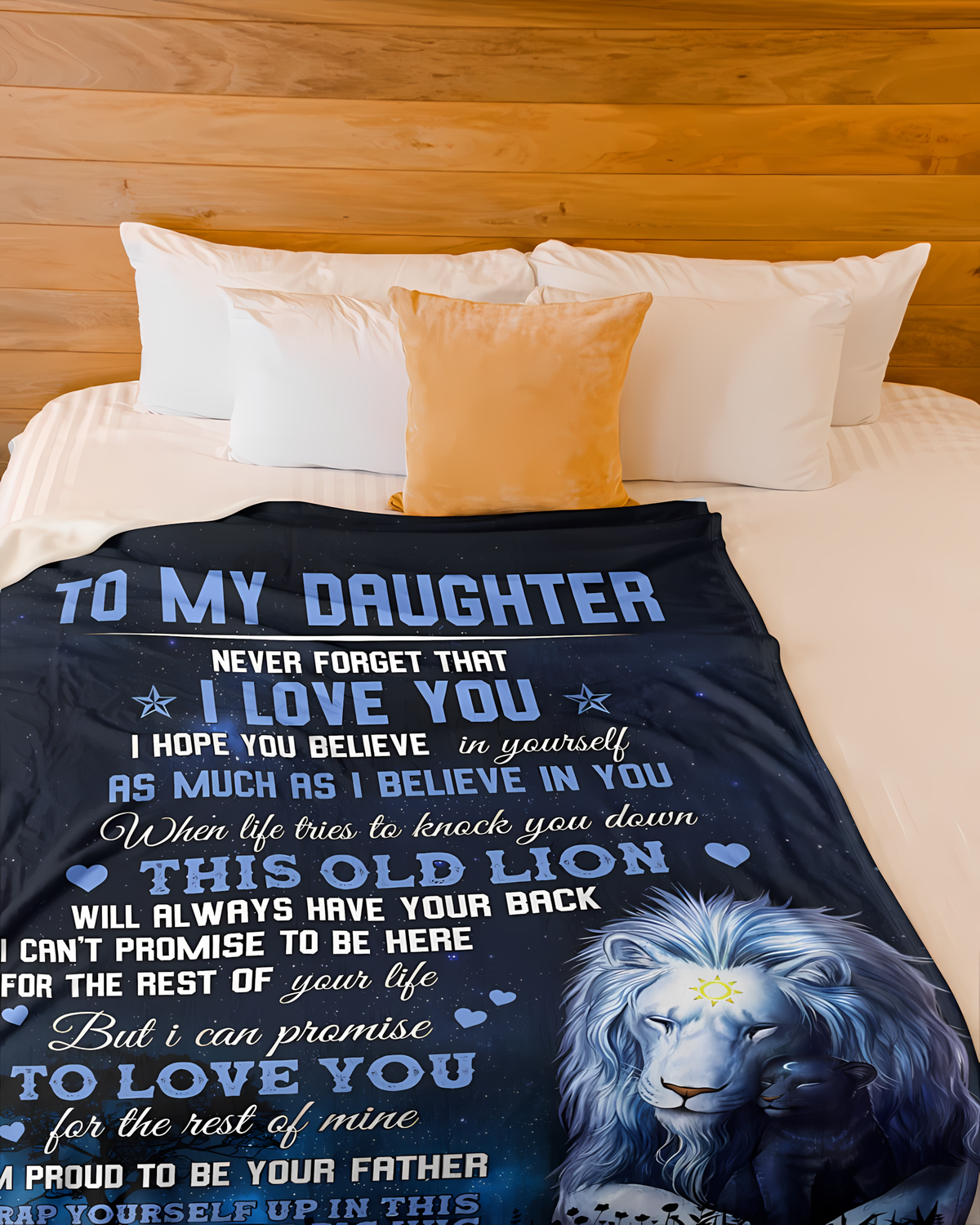 Special Gift For Your Daughter Blanket - BLANKETS FROM DAD 079