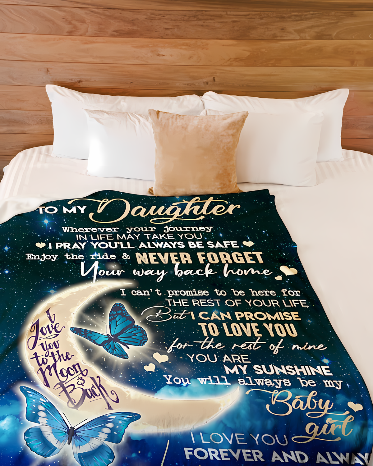 Special Gift For Your Daughter Blanket - BLANKETS FROM MOM 96