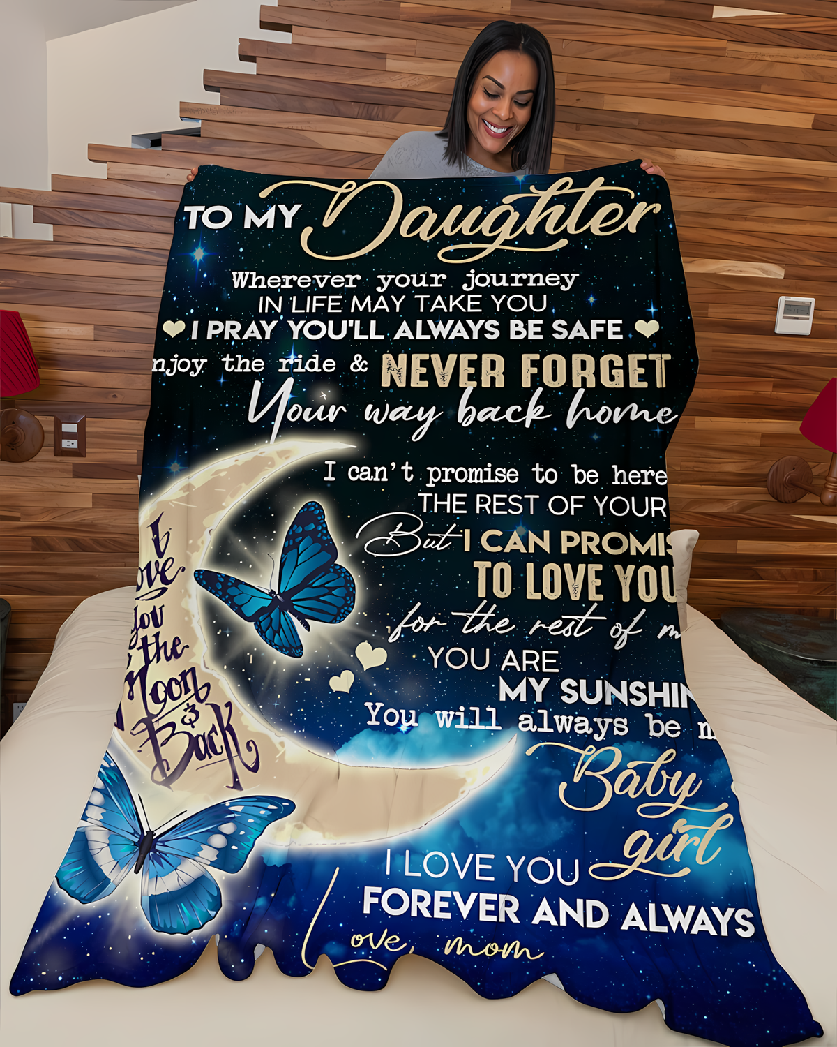 Special Gift For Your Daughter Blanket - BLANKETS FROM MOM 37