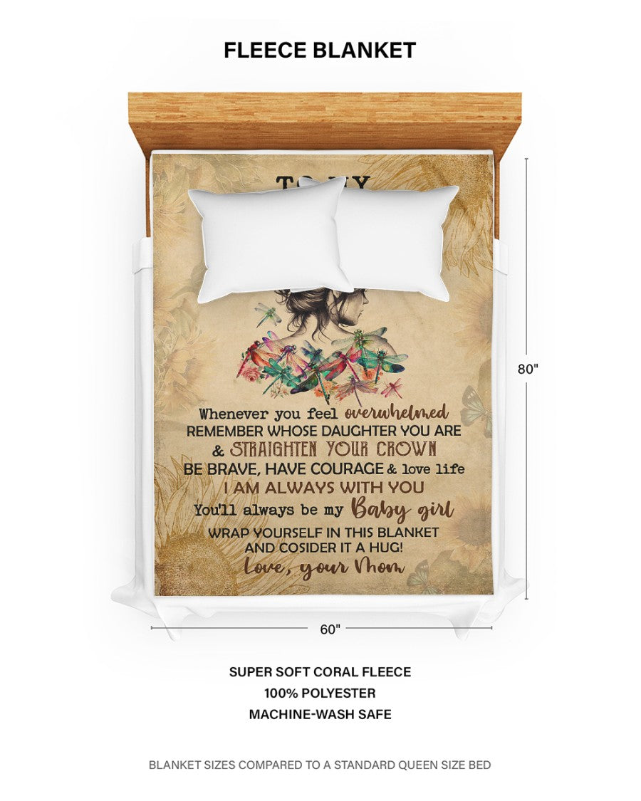 Special Gift For Your Daughter Blanket - BLANKETS FROM MOM 94