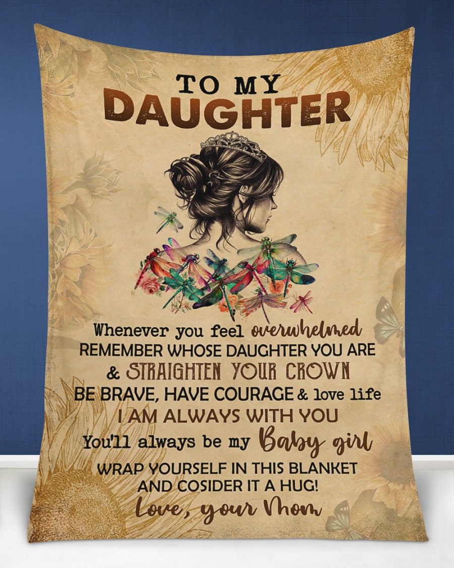 Special Gift For Your Daughter Blanket - BLANKETS FROM MOM 94