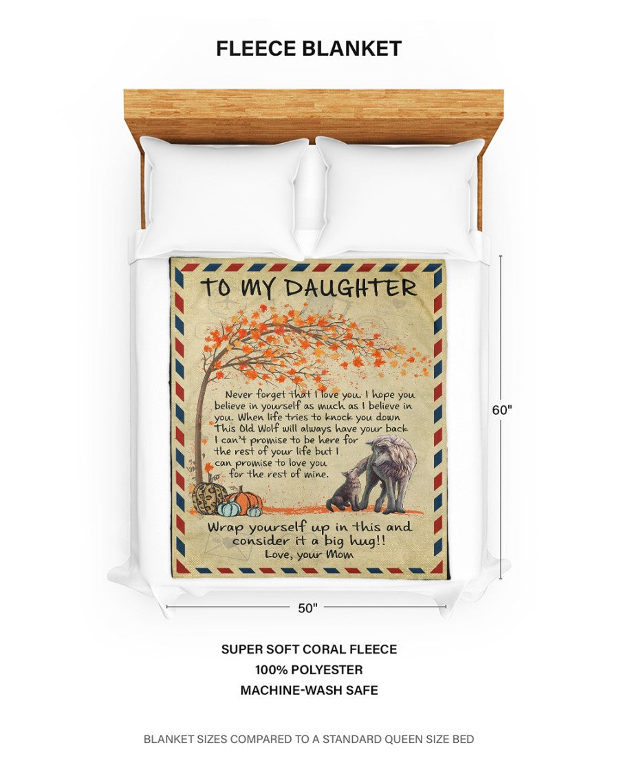 Special Gift For Your Daughter Blanket - BLANKETS FROM MOM 177