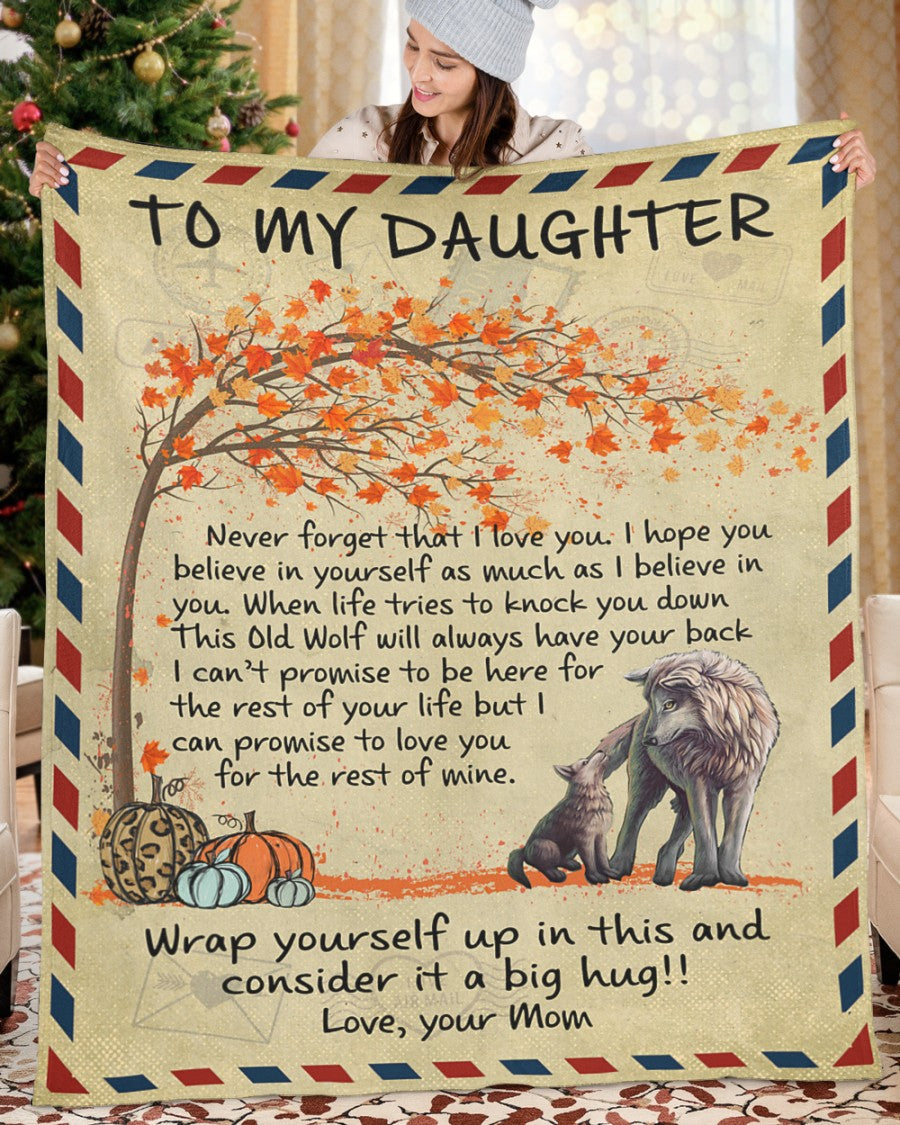 Special Gift For Your Daughter Blanket - BLANKETS FROM MOM 177