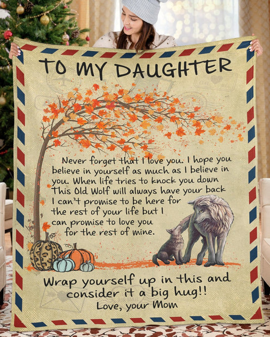 Special Gift For Your Daughter Blanket - BLANKETS FROM MOM 177