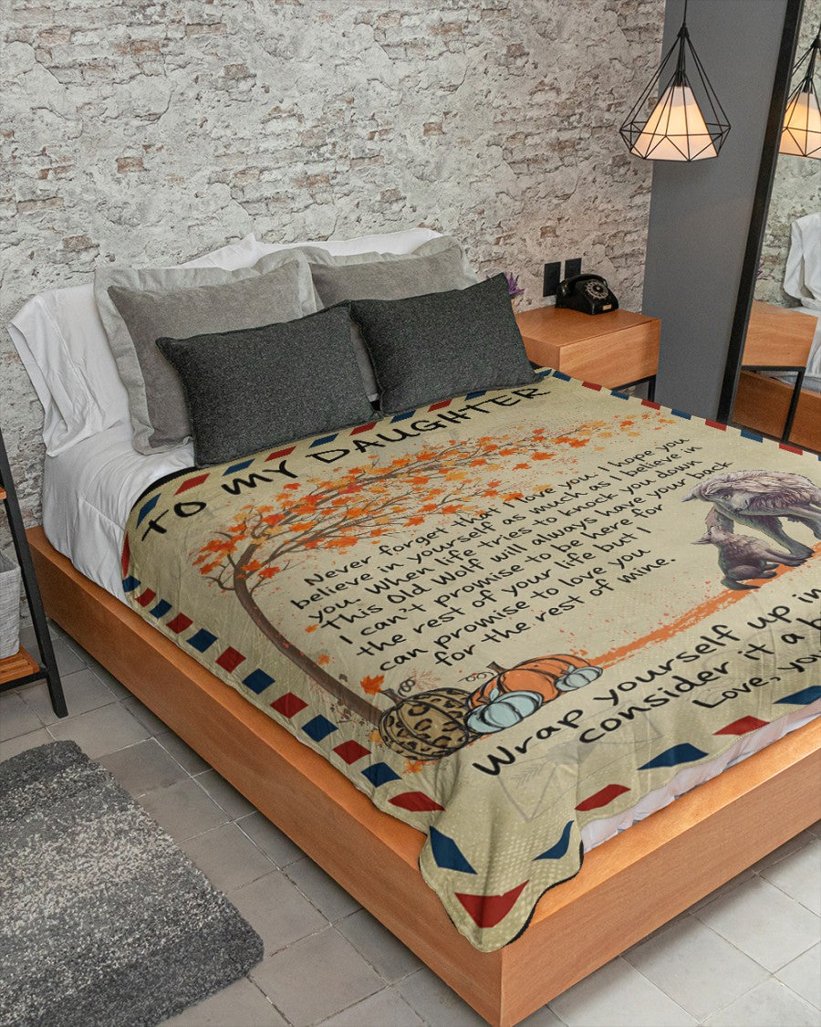 Special Gift For Your Daughter Blanket - BLANKETS FROM MOM 177