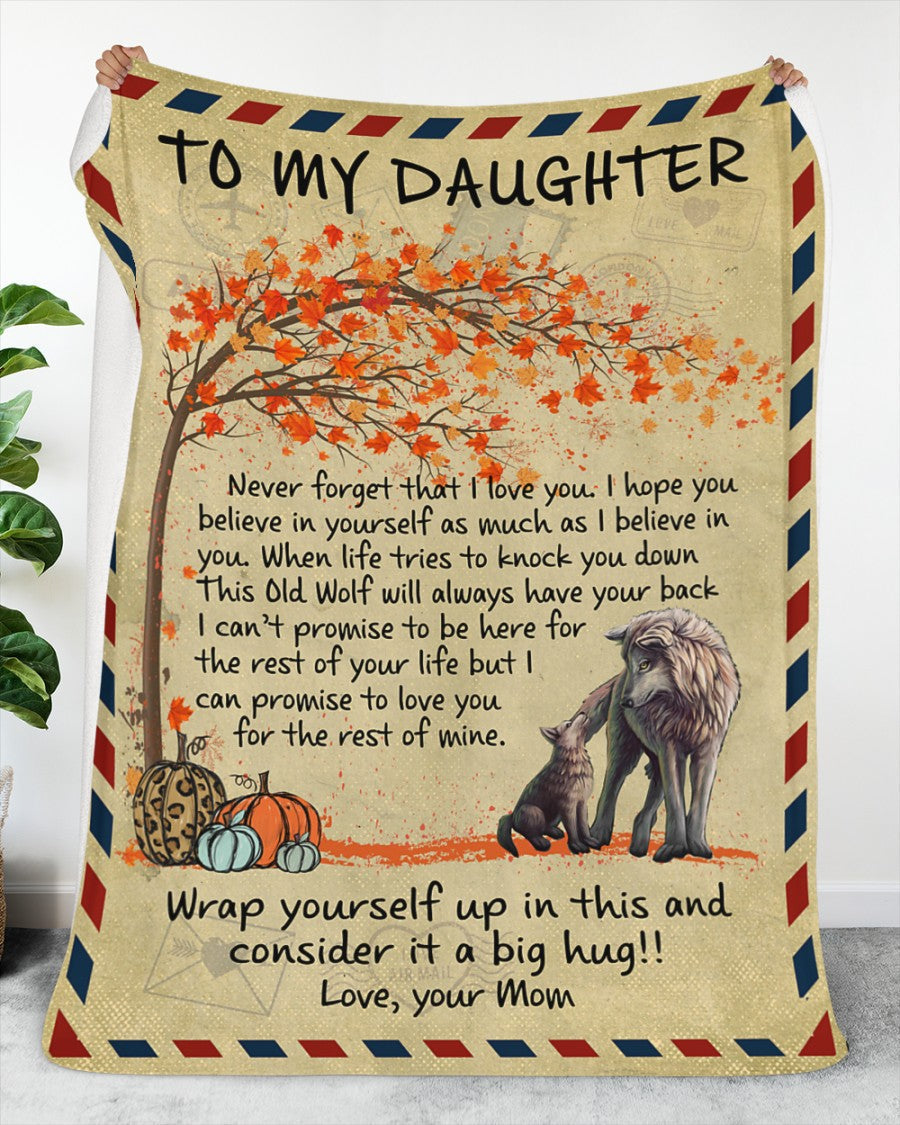 Special Gift For Your Daughter Blanket - BLANKETS FROM MOM 177