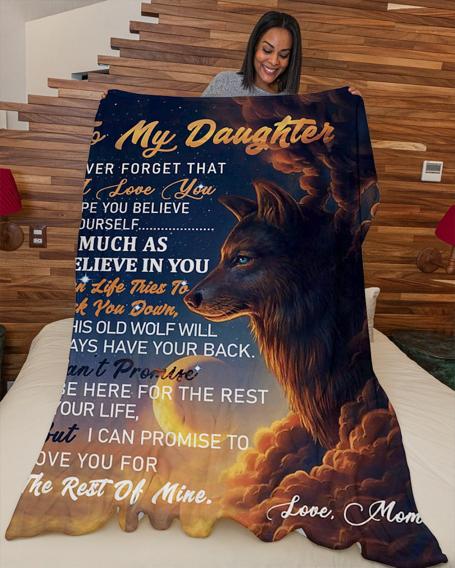 Special Gift For Your Daughter Blanket -  BLANKETS FROM MOM 175
