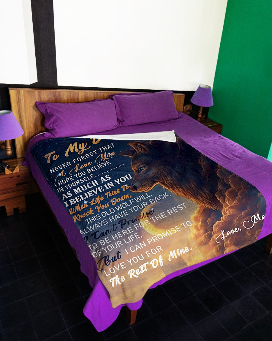 Special Gift For Your Daughter Blanket -  BLANKETS FROM MOM 175
