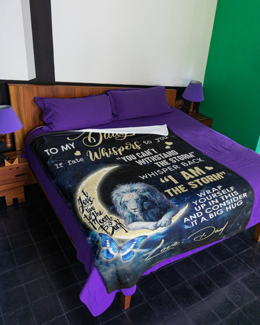 Special Gift For Your Daughter Blanket - BLANKETS FROM DAD 074