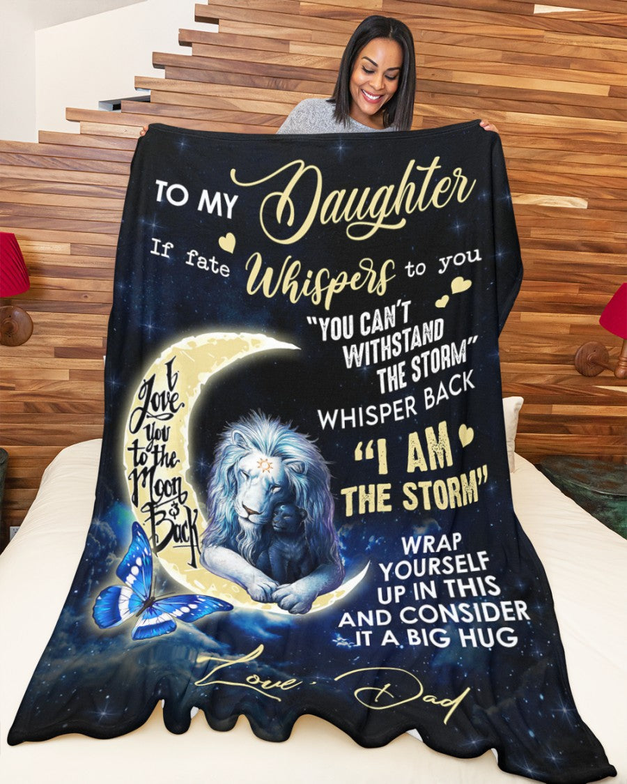 Special Gift For Your Daughter Blanket - BLANKETS FROM DAD 074