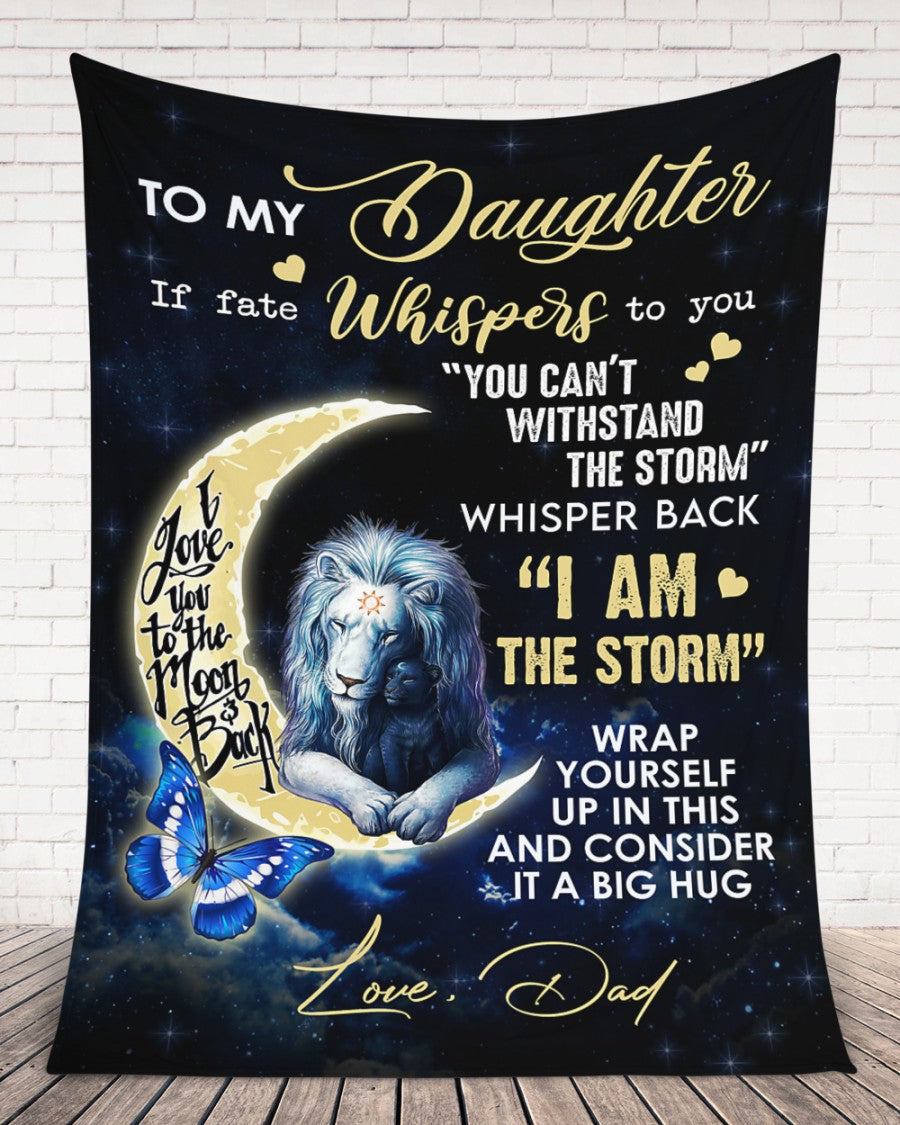 Special Gift For Your Daughter Blanket - BLANKETS FROM DAD 074