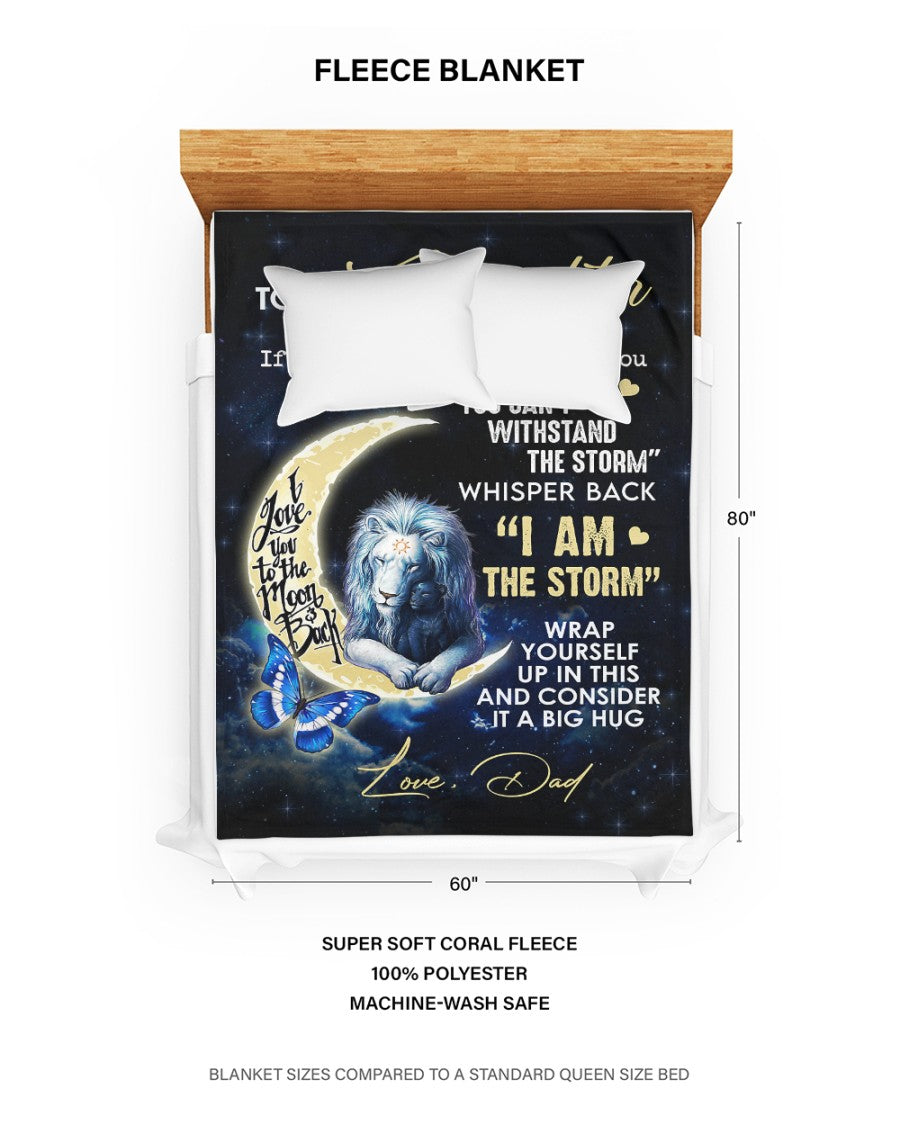 Special Gift For Your Daughter Blanket - BLANKETS FROM DAD 074