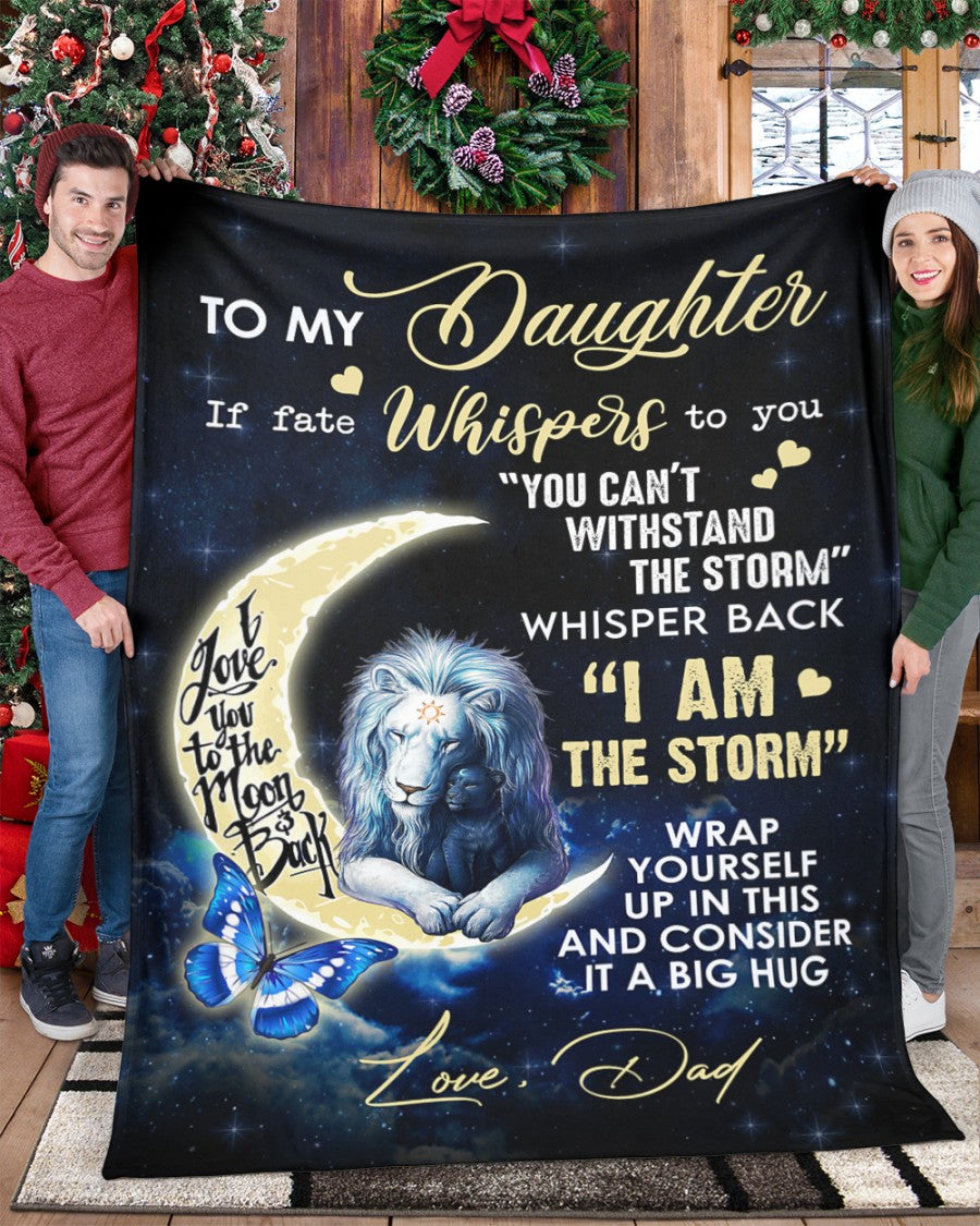 Special Gift For Your Daughter Blanket - BLANKETS FROM DAD 074