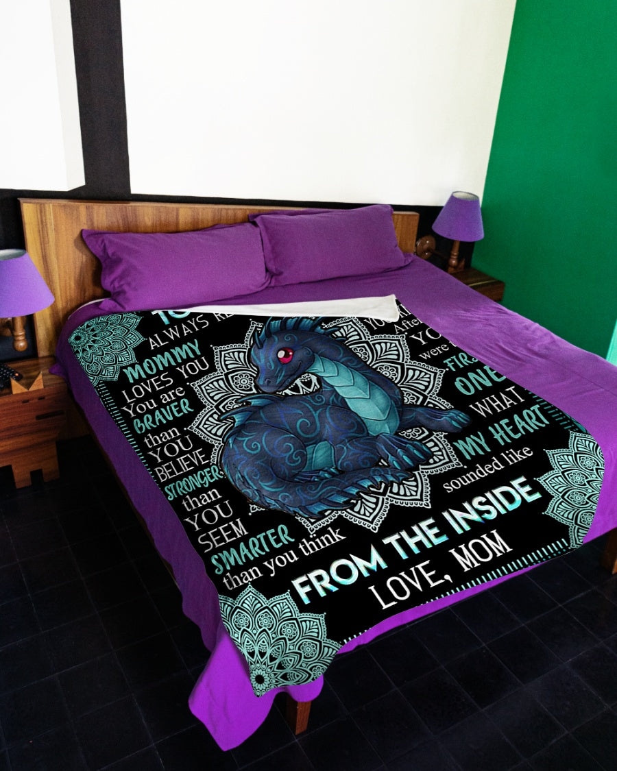 Special Gift For Your Son Blanket - BLANKETS FROM MOM 42
