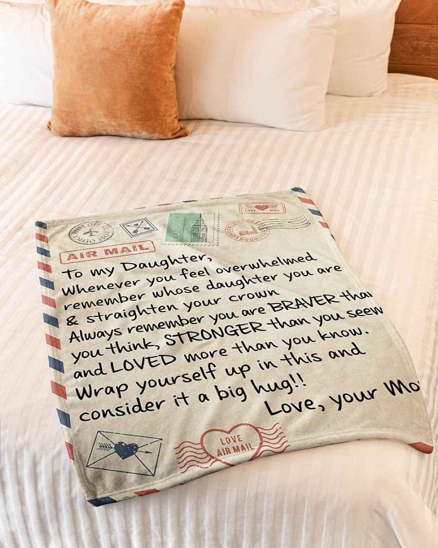 Special Gift For Your Daughter Blanket - BLANKETS FROM MOM 152