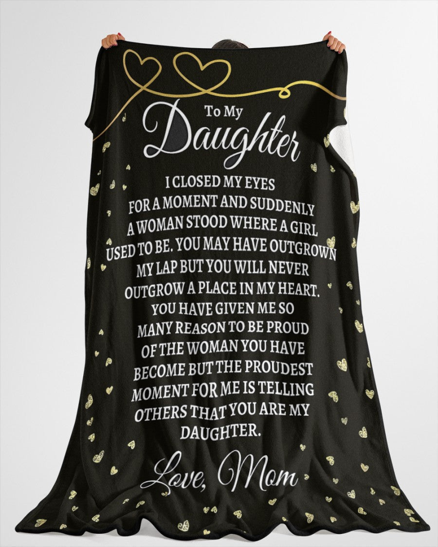 TO MY DAUGHTER - GIFT FOR DAUGHTER FROM MOM - BLANKETS FROM MOM 91