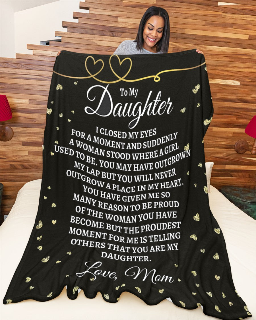 TO MY DAUGHTER - GIFT FOR DAUGHTER FROM MOM - BLANKETS FROM MOM 91